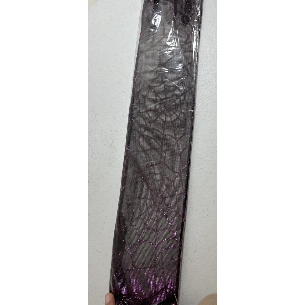 Halloween Costume Gloves Black Long Spider Web Witch Vampire Closed Finger NEW